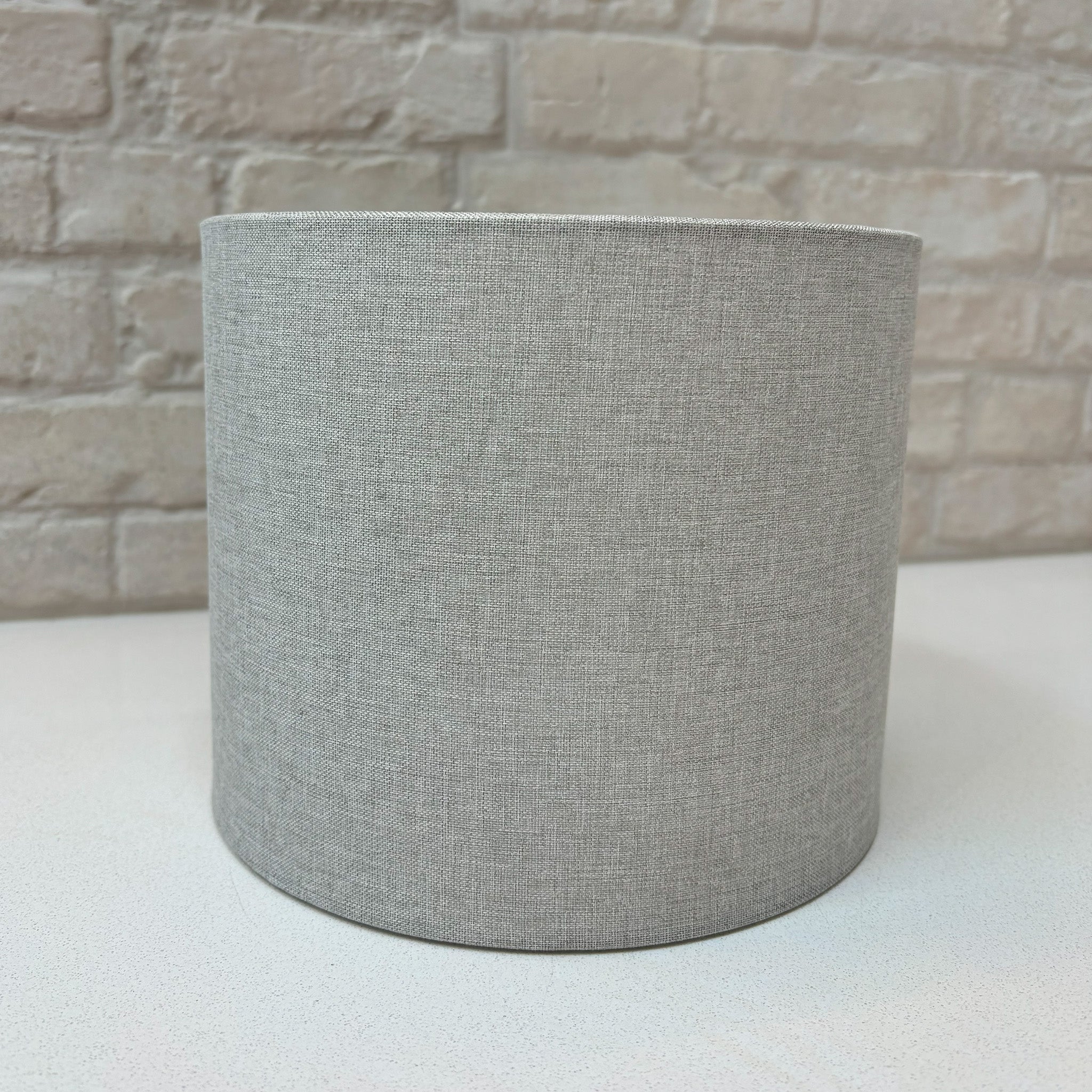 Square Frame Table Lamp in Matt Bronze